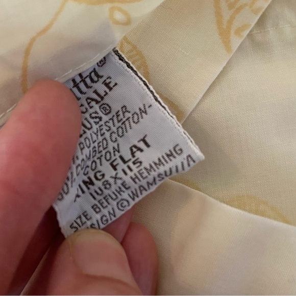 Wamsutta Super Scale Plus Vintage King Size Top Flat Sheet - Picture 7 of 7